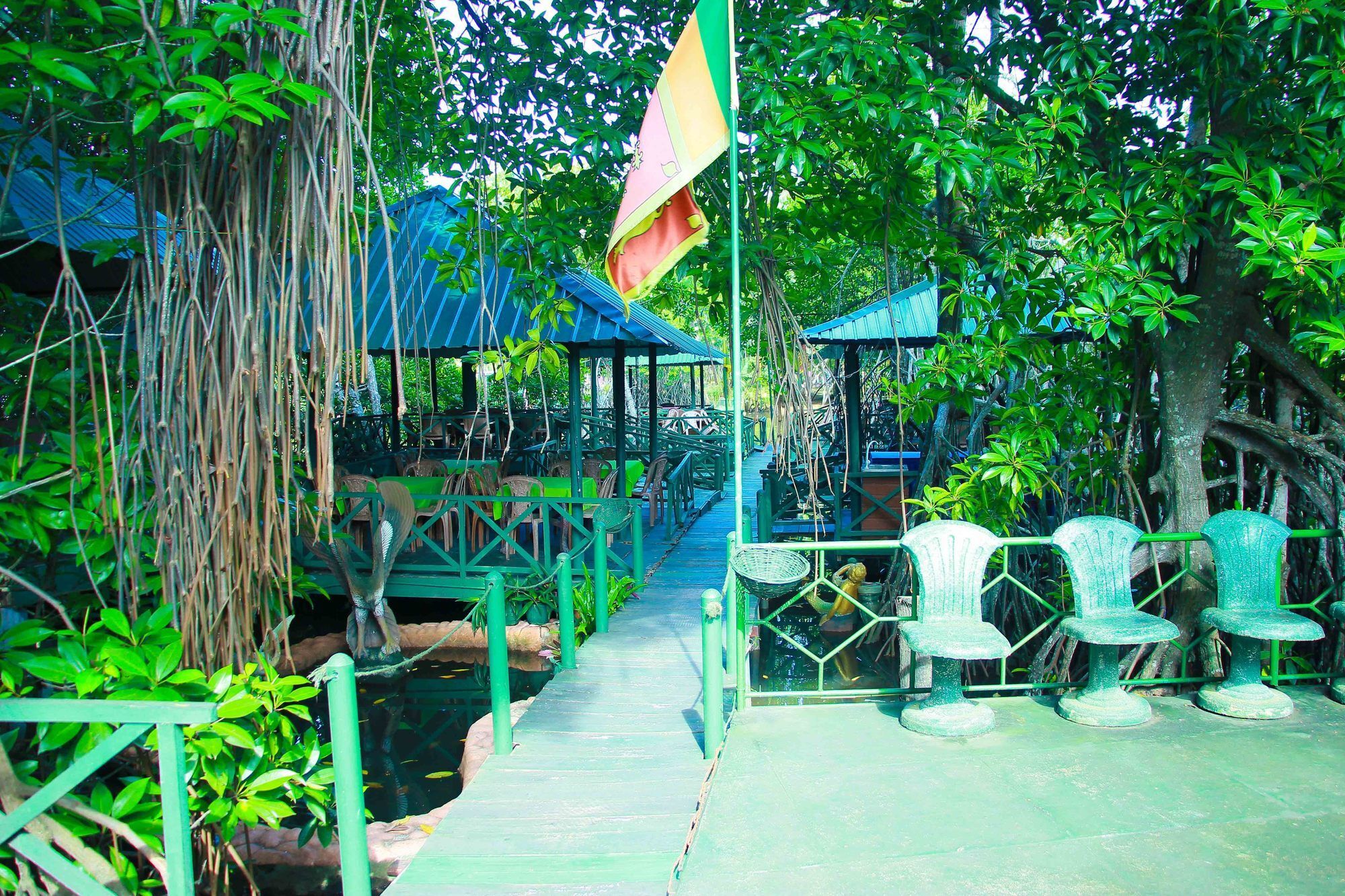 Lagoon Garden Hotel Beruwala Buitenkant foto